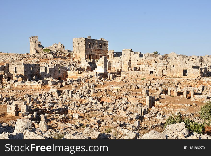 Dead City Of Serjilla, Syria