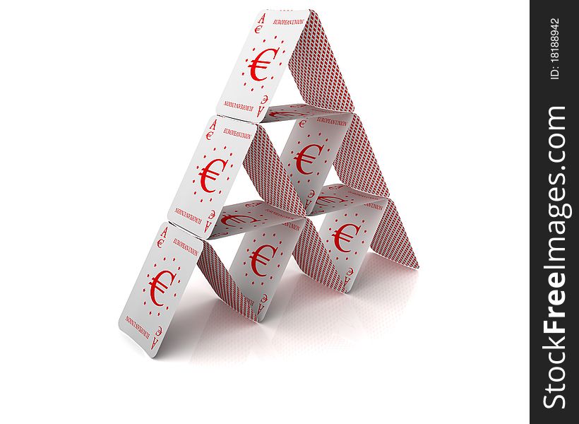 Financial pyramid of Euro card