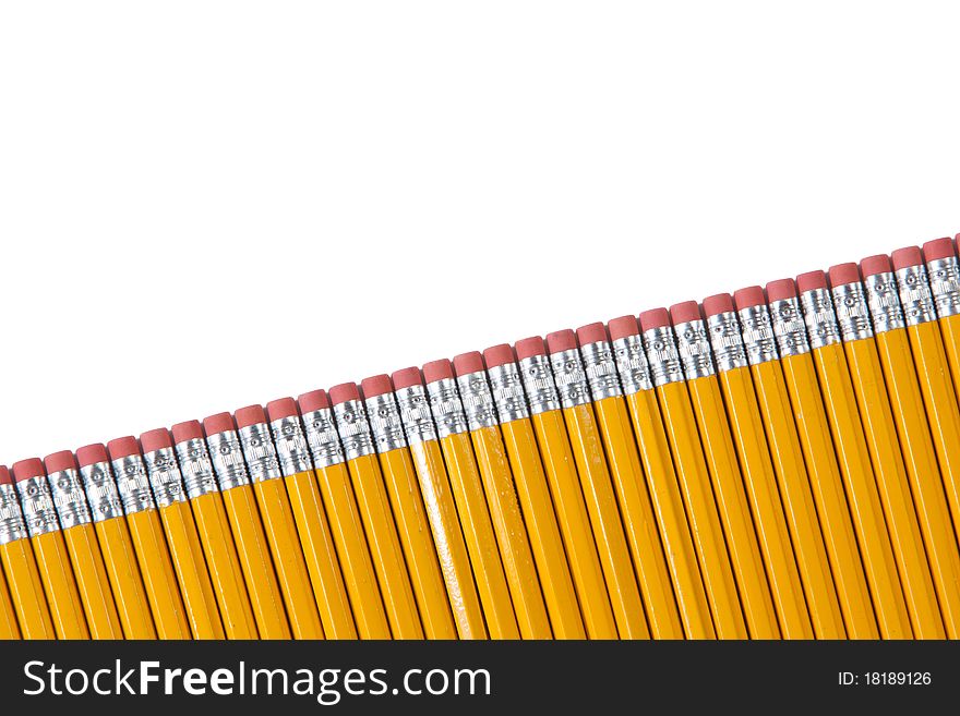 Pencil Graph Isolated On White