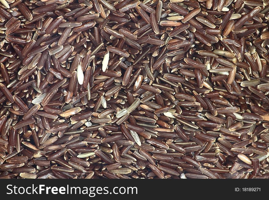Brown Rice grains texture or background. Brown Rice grains texture or background
