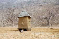 Horizintal Image Of A Dogon Granary In Mali Royalty Free Stock Photo Horizintal Image Of A Dogon Granary In Mali Royalty Free Stock Photo