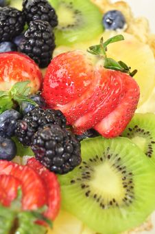 Fruit Tart Royalty Free Stock Images