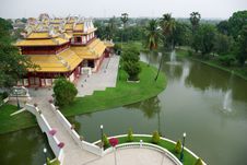 Chinese Royal Palace, Bang Pa In Royalty Free Stock Photography