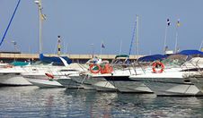 Yachts In Harbor. Stock Photography Yachts In Harbor. Stock Photography