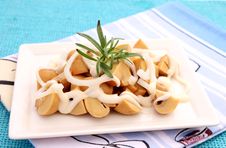 Fresh Salad Of Mushrooms Royalty Free Stock Photo Fresh Salad Of Mushrooms Royalty Free Stock Photo
