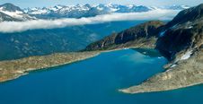 Glacial Lake. Royalty Free Stock Photos
