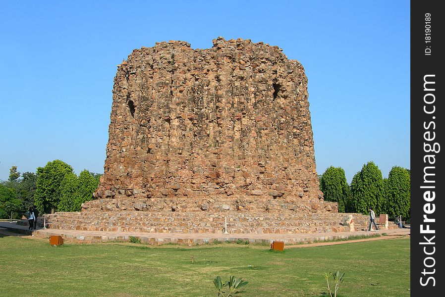 Qutub Minar monument in New Delhi India