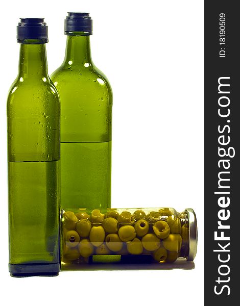 Olives And Bottles