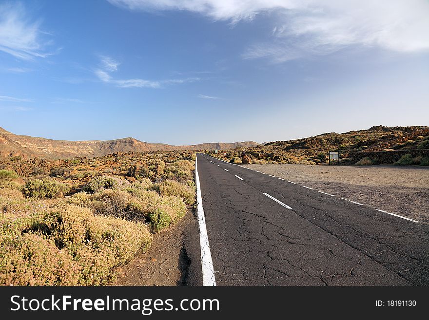 Road To El Teide.