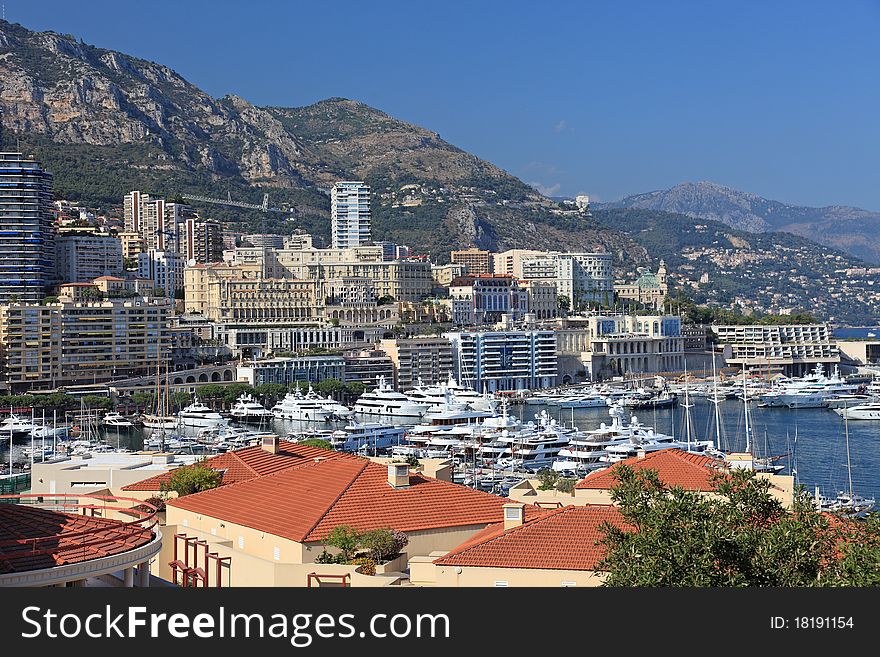 Cityscape Of Monaco.