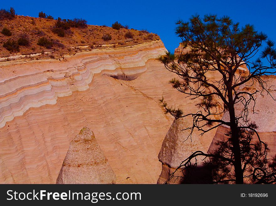 Tent Rocks In New Mexico