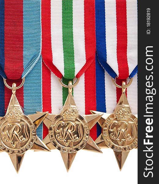 World War II Canadian Star Medals