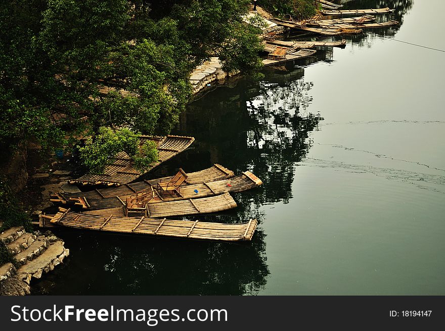 Morning Of Li-river