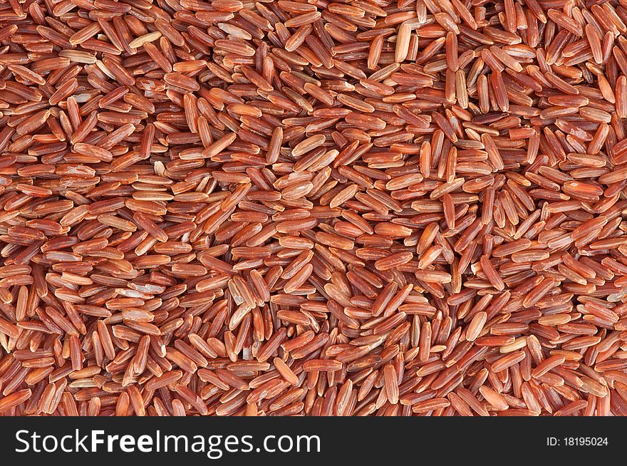Red rice. Can use as background. Red rice. Can use as background