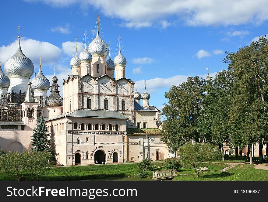 Rostov Kremlin. Gateway Church Of The Resurrection