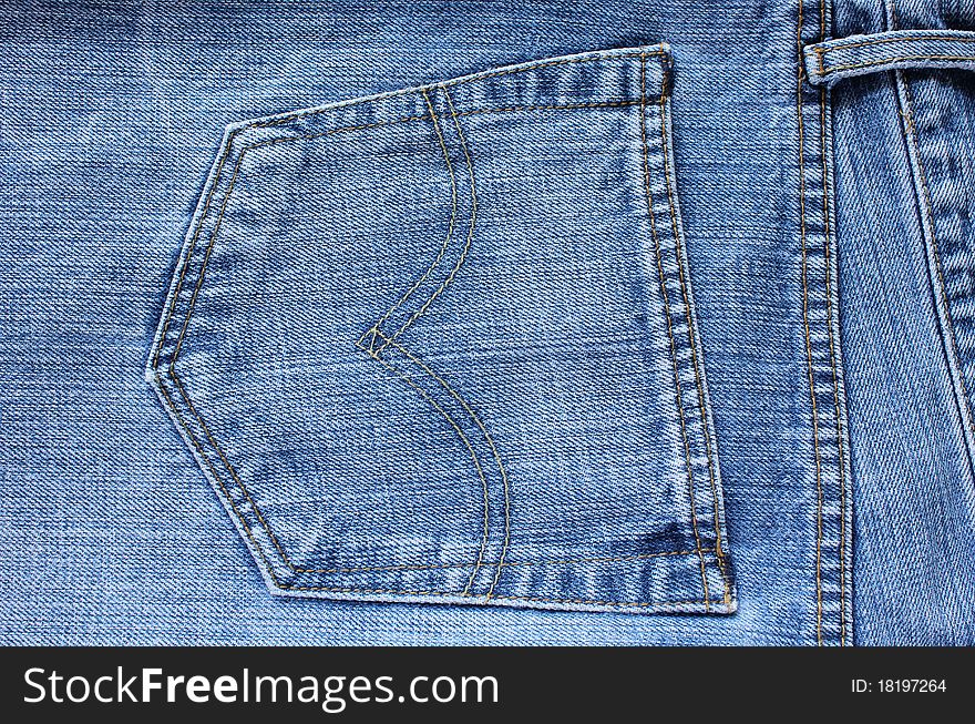 Jeans pocket - textures