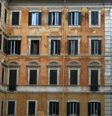Building In Rome Royalty Free Stock Image