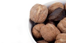 Food - Bowl Of Nuts Royalty Free Stock Photos Food - Bowl Of Nuts Royalty Free Stock Photos