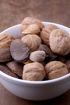 Food - Bowl Of Nuts Stock Photography Food - Bowl Of Nuts Stock Photography