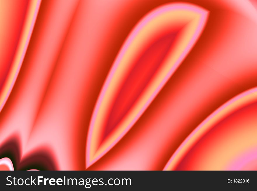 Abstract composition, Flaming (background and textures)