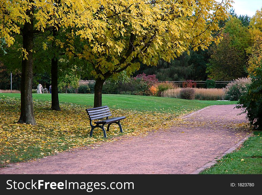 In a autumn, I found this quiet place in a small park in berlin. In a autumn, I found this quiet place in a small park in berlin.