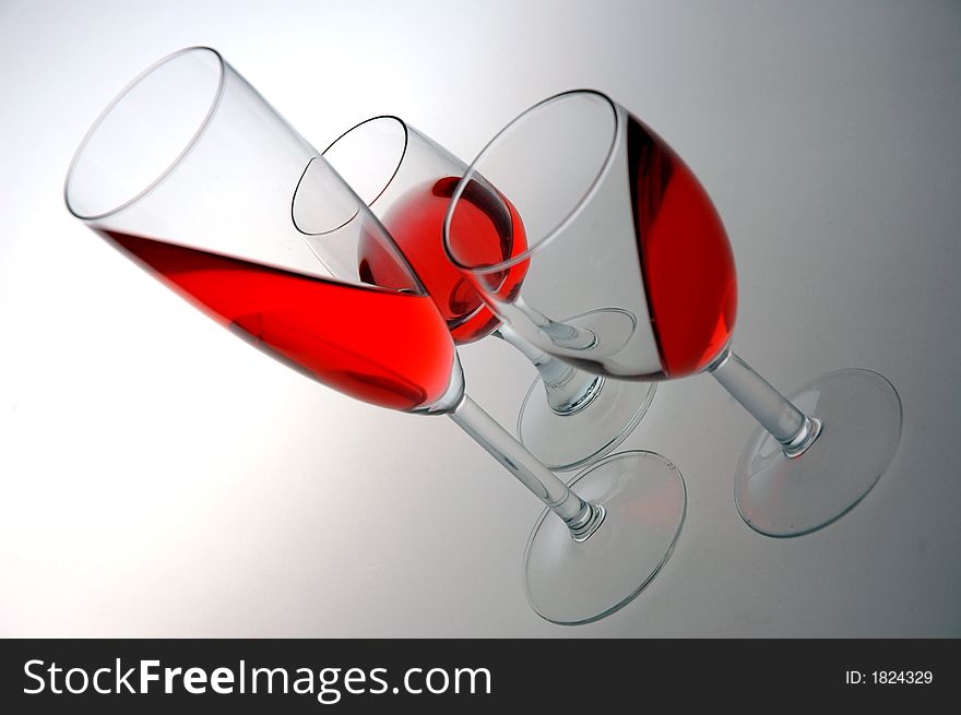 Red wine in glass
glass