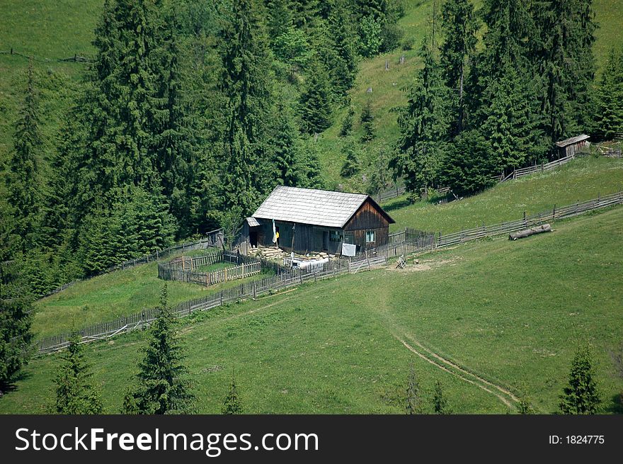 Beautiful lanscape from Transilvania, Romania