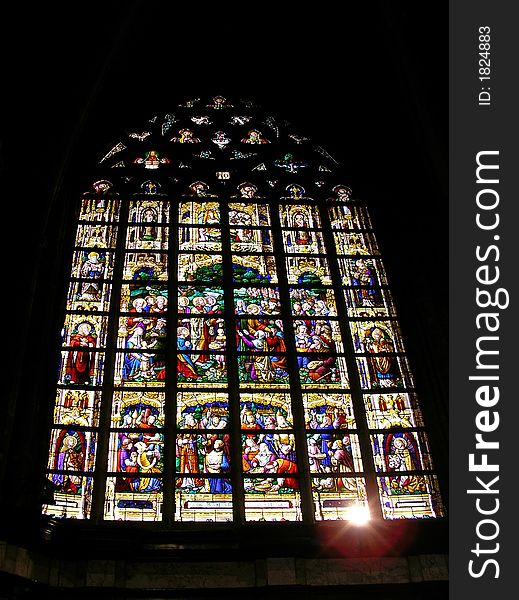 Church Window in Belgium (Gent)