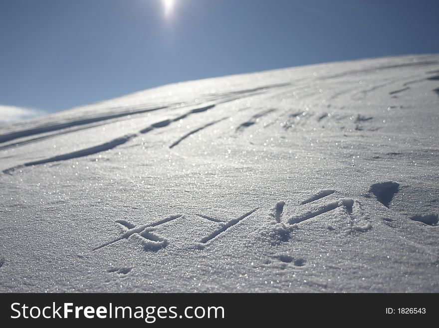 On the top of todorka, bansko, bulgaria. On the top of todorka, bansko, bulgaria