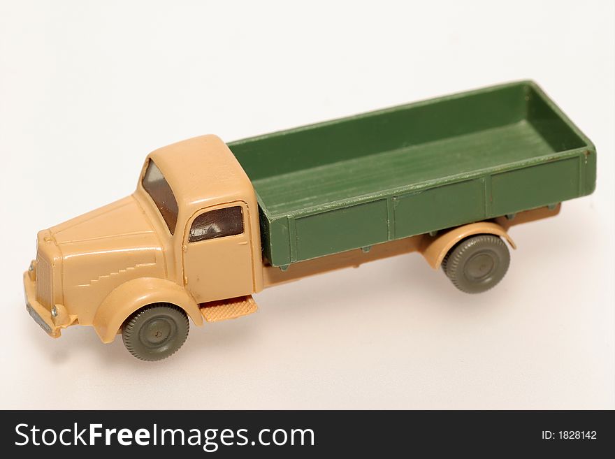 Old Plastic Toy Truck