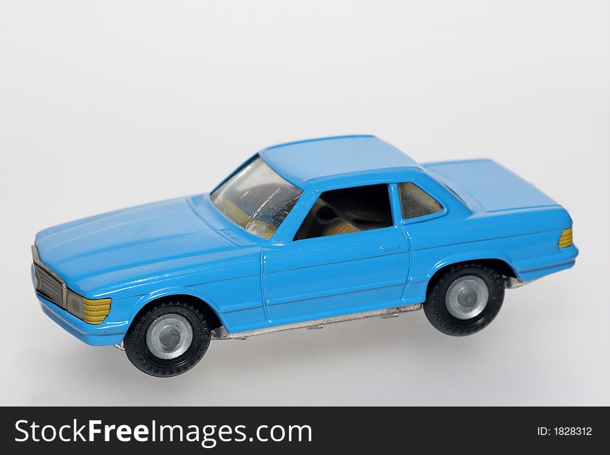 Blue Classic Mercedes Toy Cars