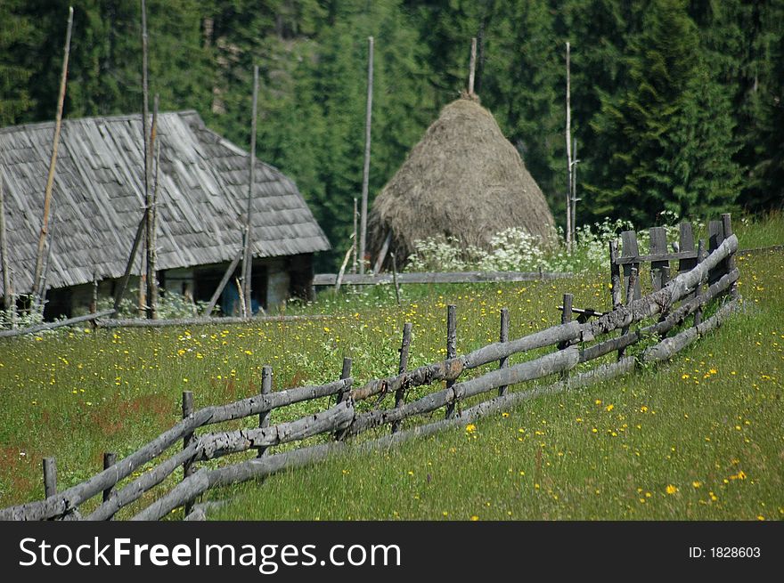 Beautiful lanscape from Transilvania, Romania. Beautiful lanscape from Transilvania, Romania