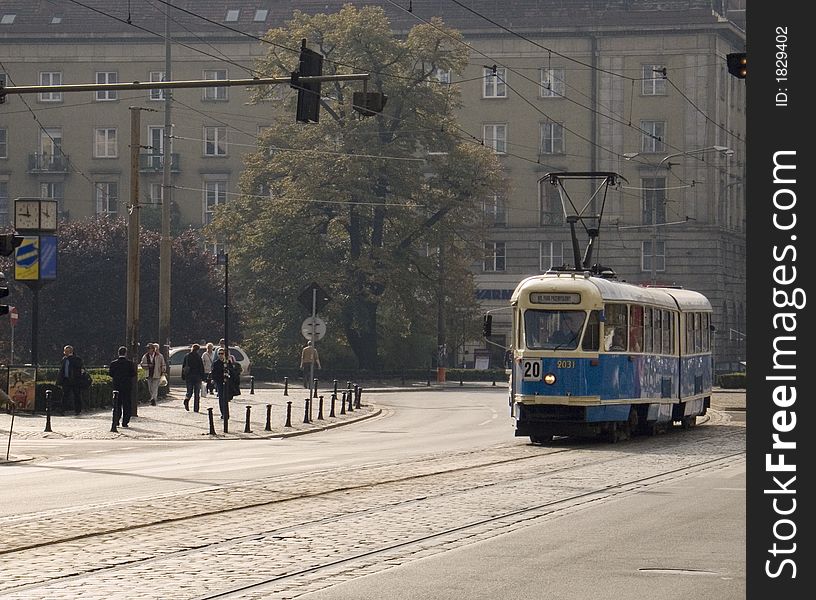 Poland Wroclaw Tram
