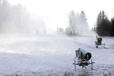 Snow Blower Stock Photography