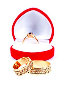 Weeding Rings Stock Photo Weeding Rings Stock Photo