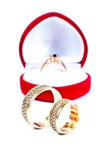 Weeding Rings Royalty Free Stock Photo Weeding Rings Royalty Free Stock Photo
