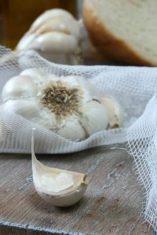 Focus On Garlic Clove Stock Images Focus On Garlic Clove Stock Images