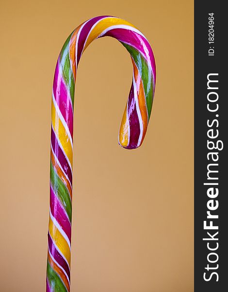 Lovely lollipop with colourful stripes