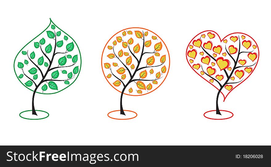 Vector Collection of trees for you