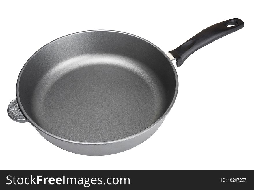 Kitchen pan isolated on white background