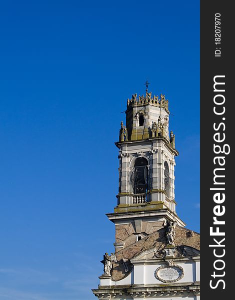 Photography of campanile with blue sky