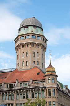 Urania Observatory In Zurich Royalty Free Stock Photography