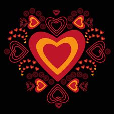 Abstract Valentine S Day Ornament Stock Photos Abstract Valentine S Day Ornament Stock Photos