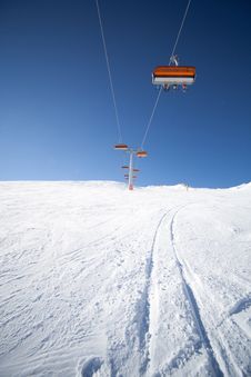 Chair Lift Stock Image