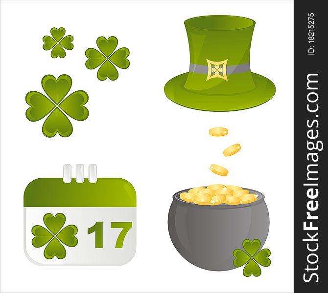 St. patrick s day icons