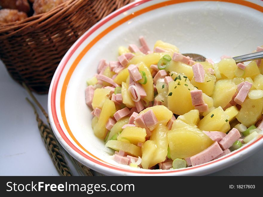 Fresh Salad Of Potatoes