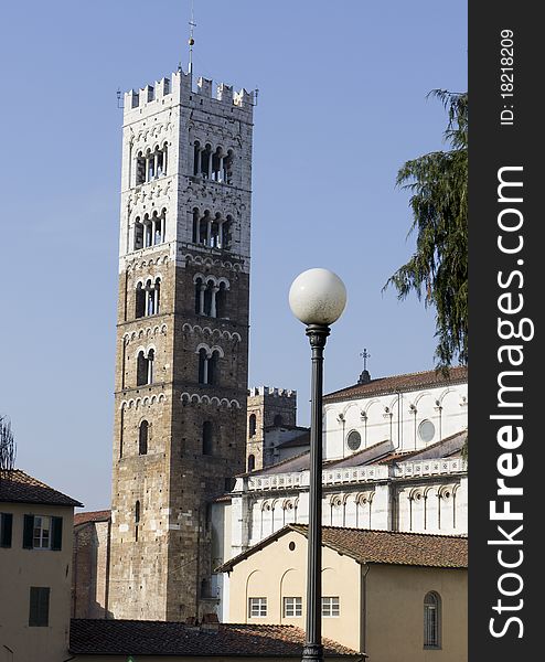 Lucca a beautiful town in tuscany