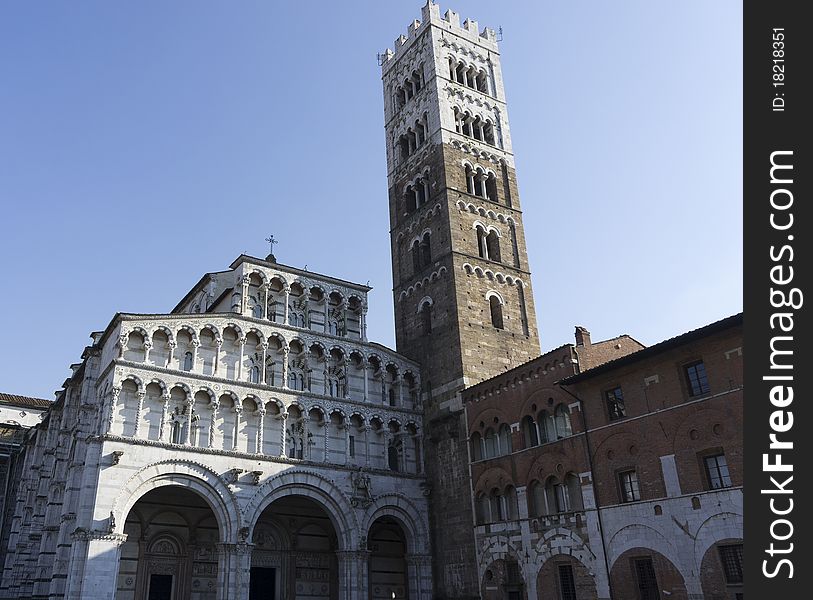 Lucca a beautiful town in tuscany