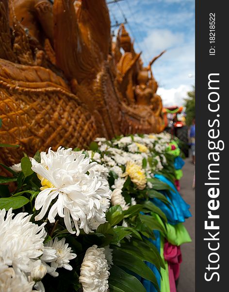 Native thai Candle festival, Ubonratchatanee Thailand. Native thai Candle festival, Ubonratchatanee Thailand
