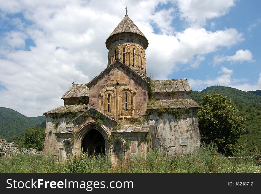 Pitareti is a medieval Orthodox Christian monastery in Georgia. The main Theotokos (Our Lady) church appears to have been built in the reign of George IV early in the 13th century. Pitareti is a medieval Orthodox Christian monastery in Georgia. The main Theotokos (Our Lady) church appears to have been built in the reign of George IV early in the 13th century.